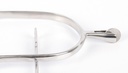 Éperons petite molette lisse inox