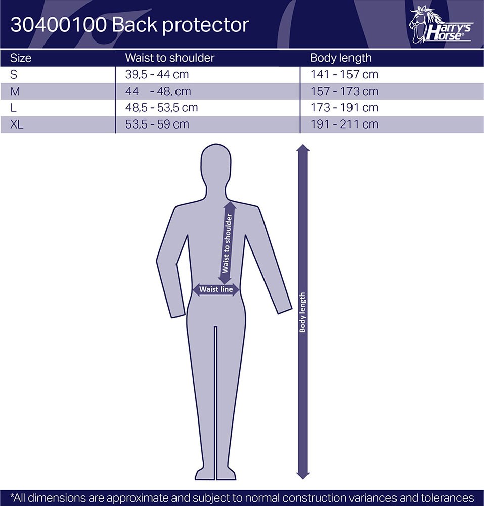 Gilet de protection pour le dos