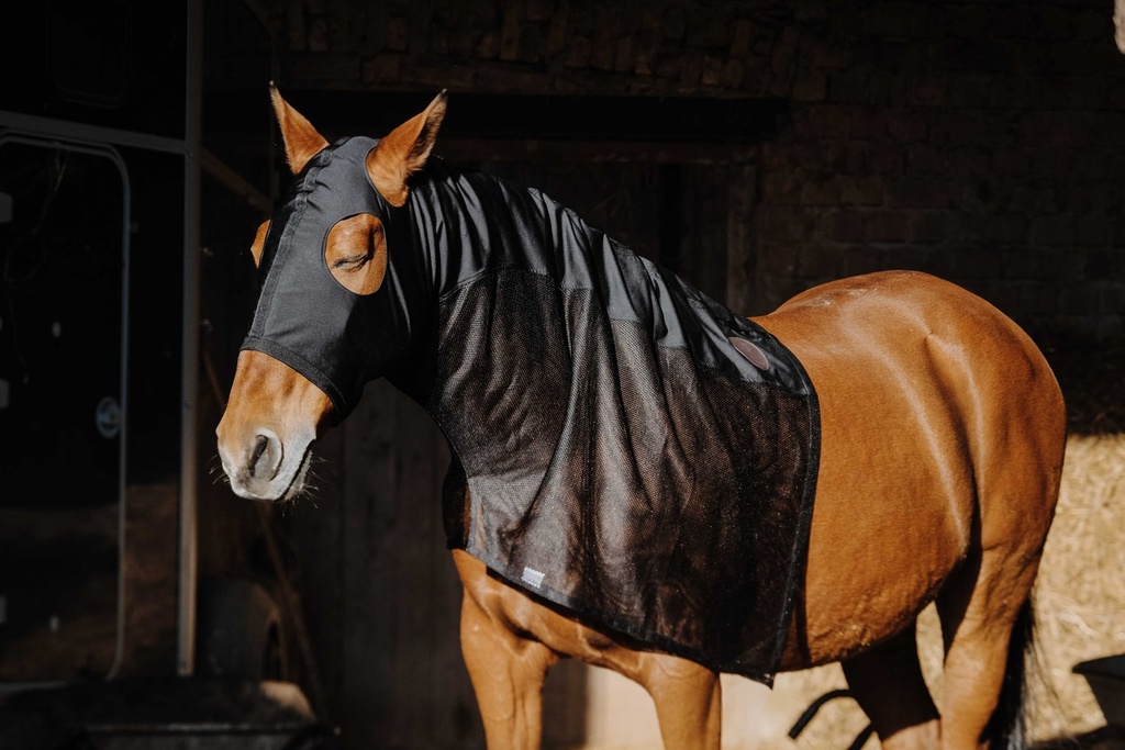 EQUITHEME full neck protection - Lycra/Mesh, vue 4