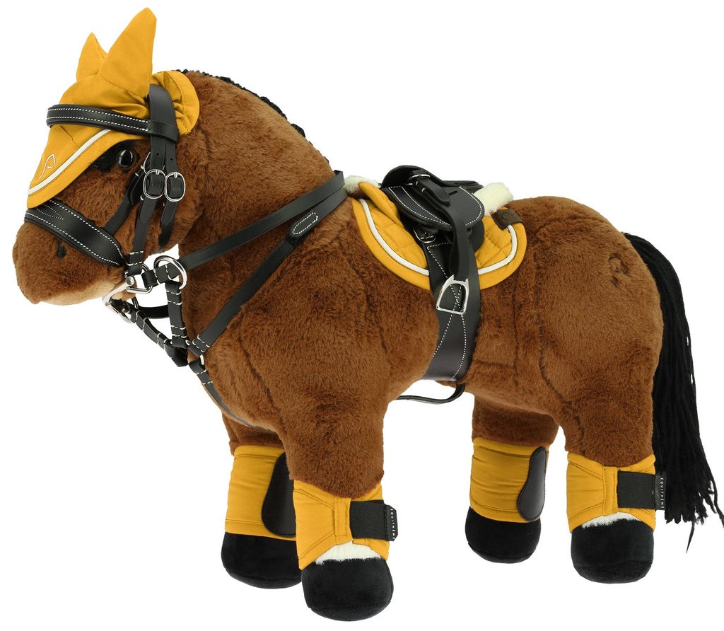 PONY ACADEMY mini selle + sangle, vue 3