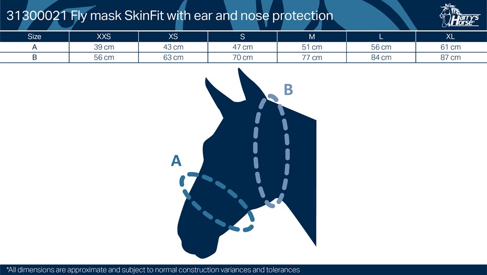 Masque anti-mouches Skinfit avec oreilles et nez