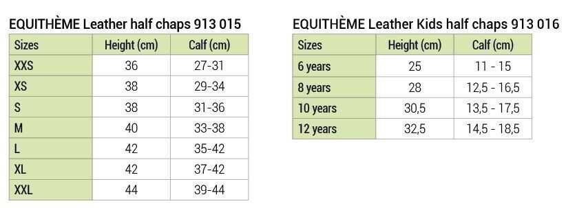 EQUITHÈME Mini-chaps - Cuir, vue 7