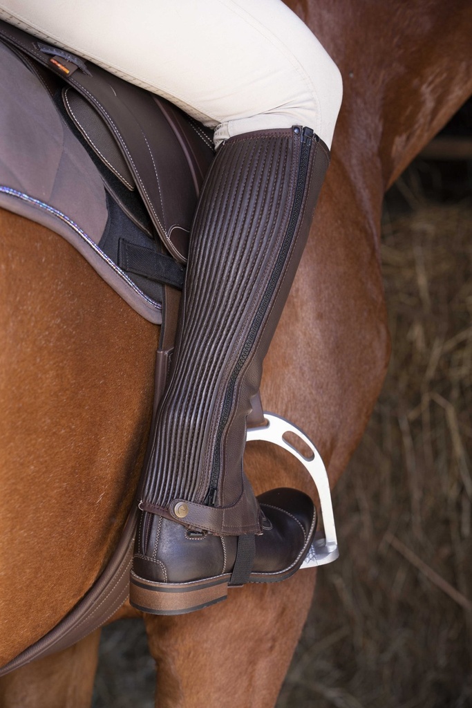 EQUITHÈME Mini-chaps - Cuir, vue 10