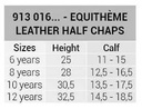 EQUITHÈME Mini-chaps - Cuir, vue 17