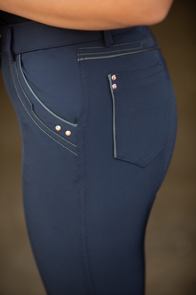 Pantalon d'équitation Denici Cavalli Bosque Full Grip - Femme