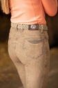 Pantalon d'équitation Denim Moss Full Grip - Femme