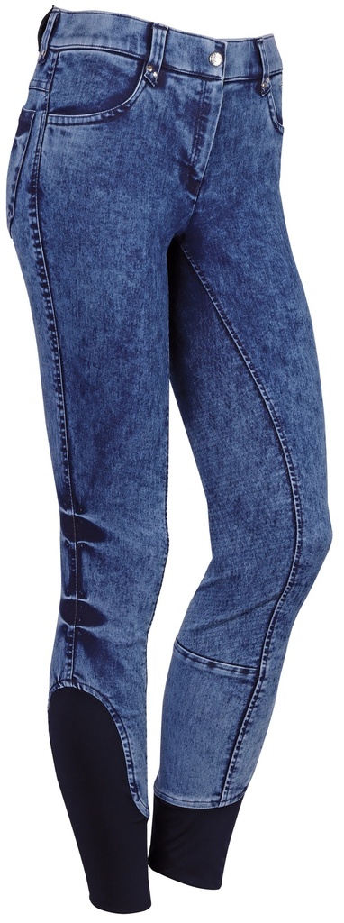 Pantalon d'équitation Denim Moss Full Grip - Femme