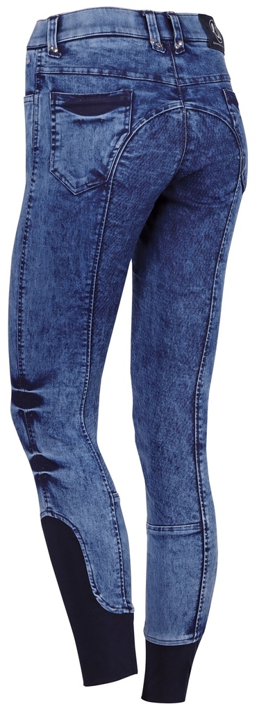 Pantalon d'équitation Denim Moss Full Grip - Femme