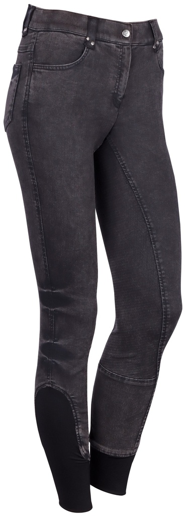 Pantalon d'équitation Denim Moss Full Grip - Femme