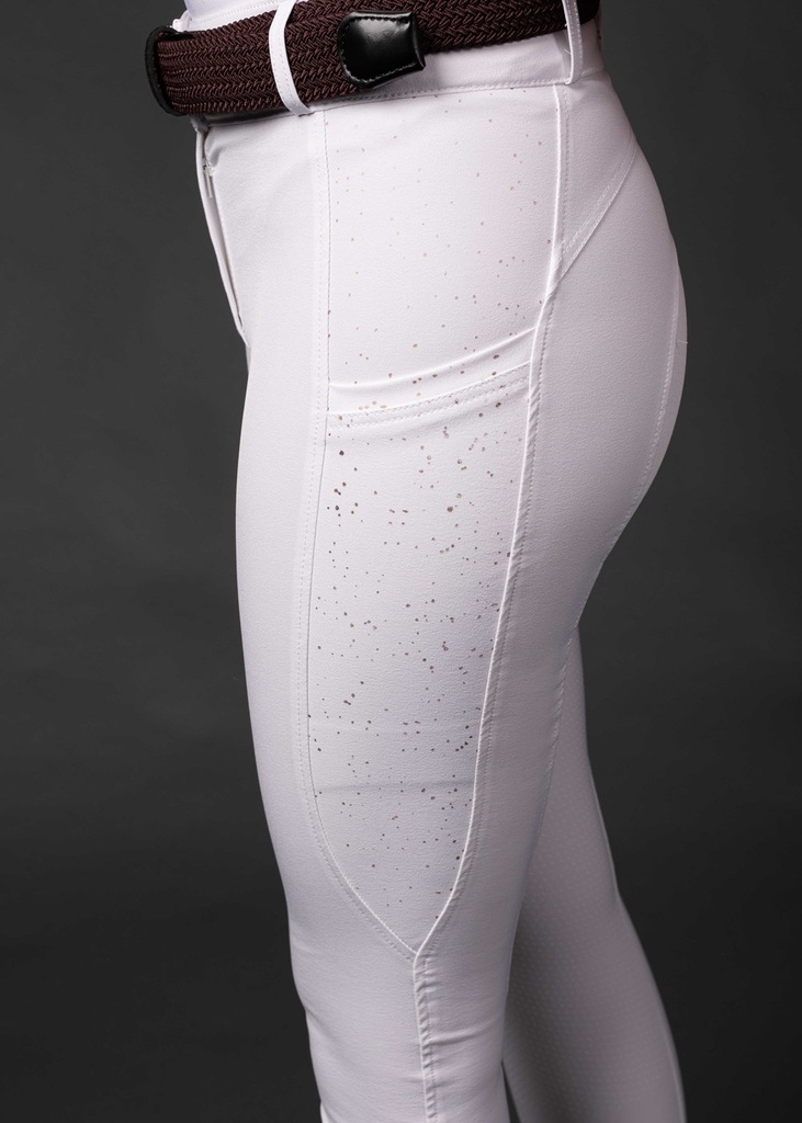 Pantalon d'équitation EQS Bordeaux Full Grip - Femme