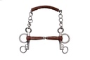 Pelham METALAB mors - Pinchless cuir short branches, vue 3