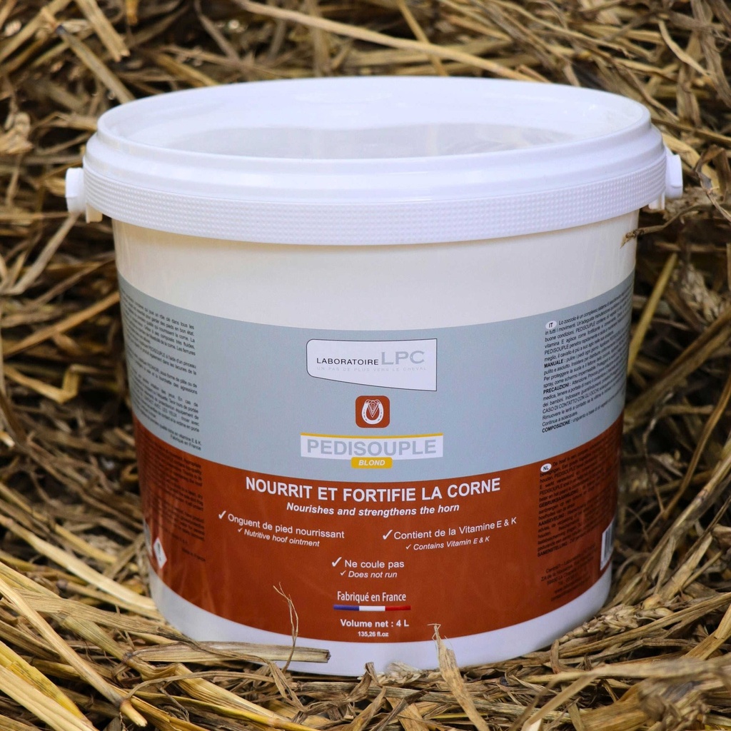 LPC hoof soin - Pedisouple blond, vue 2