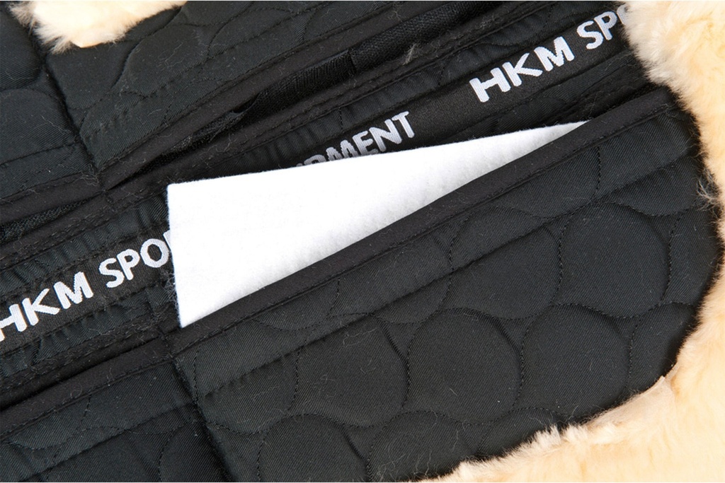 Amortisseur mouton véritable HKM, vue 2
