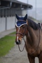 Bonnet chasse-mouches EQUITHÈME "Denim"