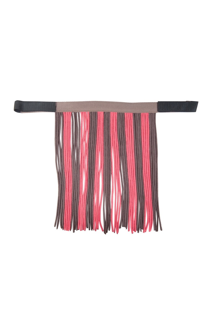 Set de licol mousqueton & franges détachables HKM, vue 3