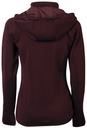 Sweat à capuche EQS Bordeaux - Femme