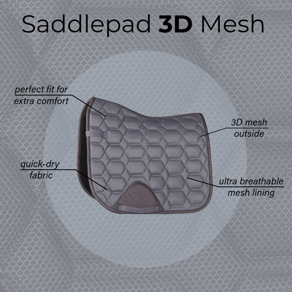 Tapis de selle 3D Mesh