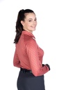 Shirt fonctionnel -Rosewood Allover Print- HKM, vue 3