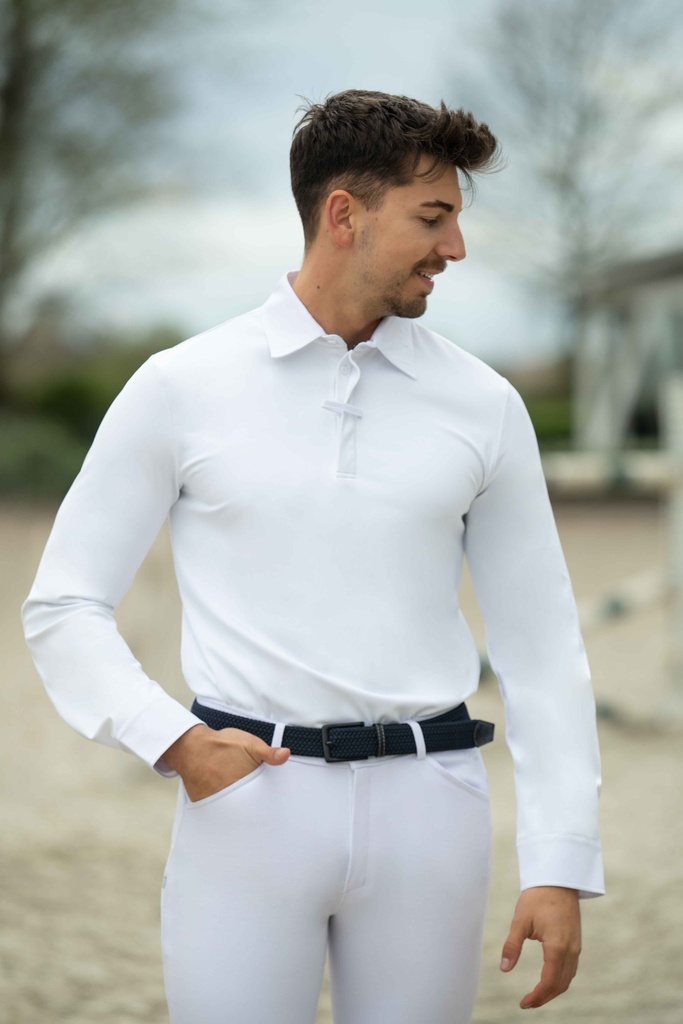 Polo de concours hommes -Davie- HKM, vue 4