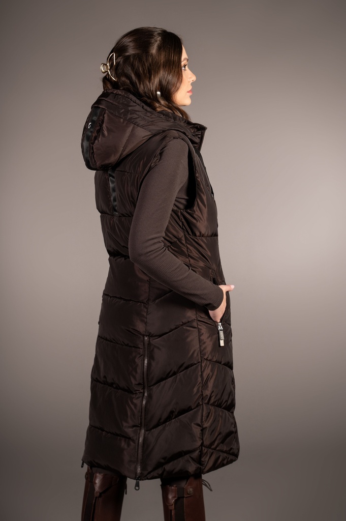 Gilet long -Arezzo- HKM, vue 3