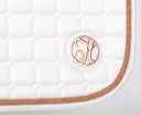 Tapis de selle Reverso Compétition Or Rose