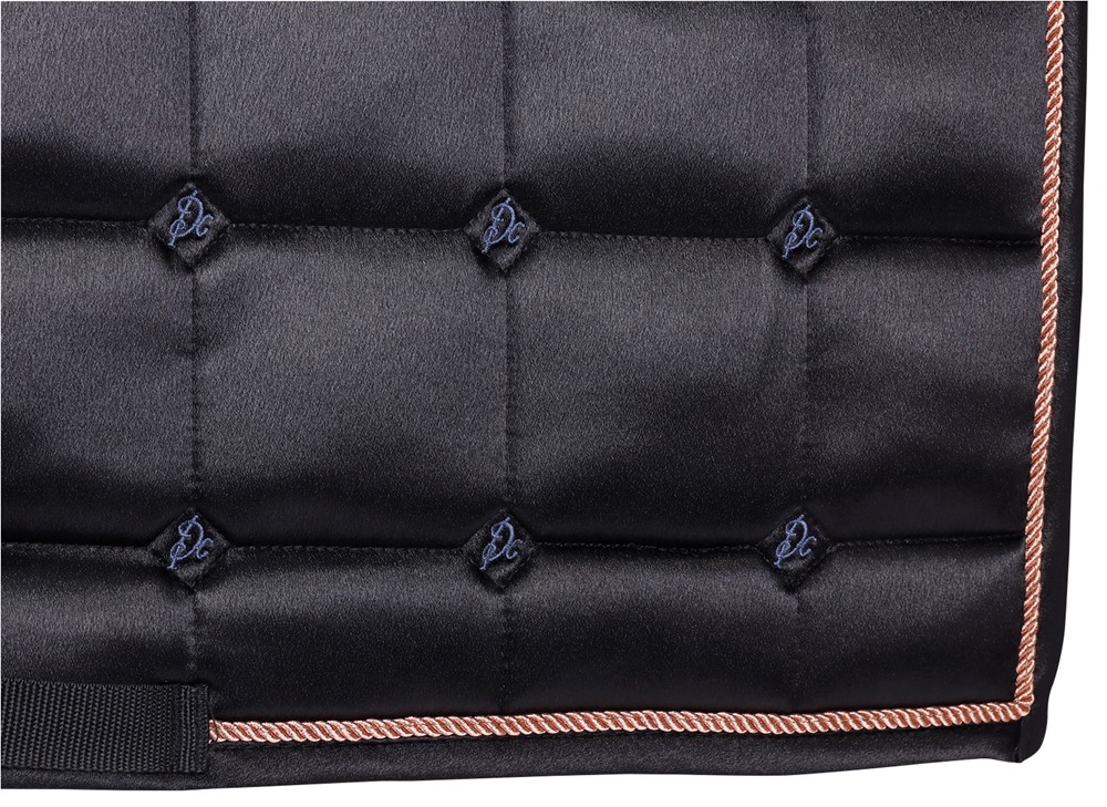 Tapis de selle Satin Denici Cavalli Indigo