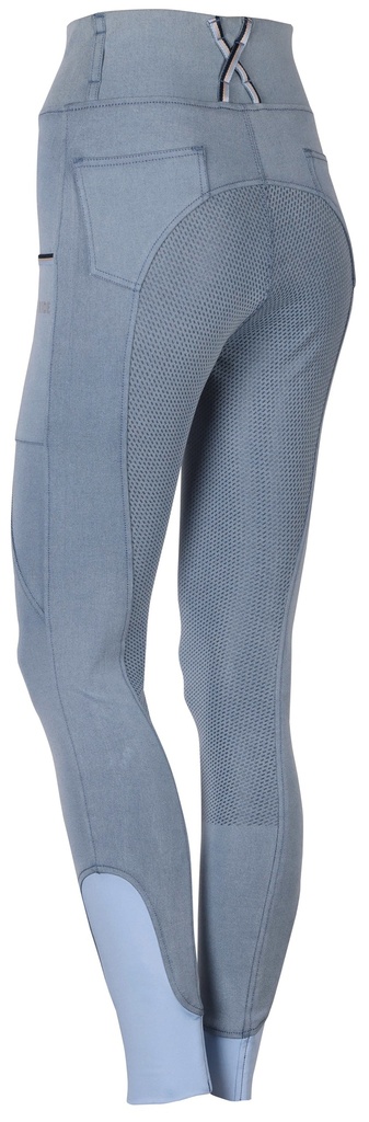 Culotte Equitights Denim Just Ride Praia Full Grip
