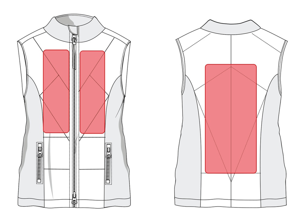 Gilet chauffant -Slimline- Style HKM, vue 13