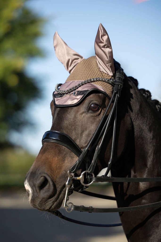 Bonnet anti-mouches -Golden Bit- HKM, vue 3