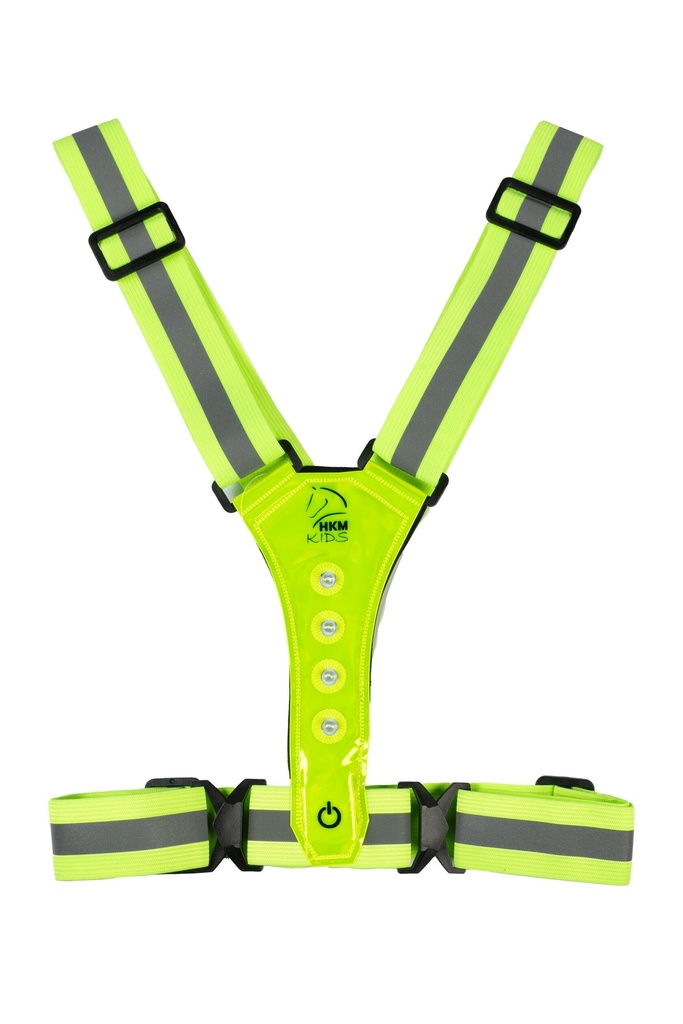 Gilet lumineux à LED HKM, vue 2
