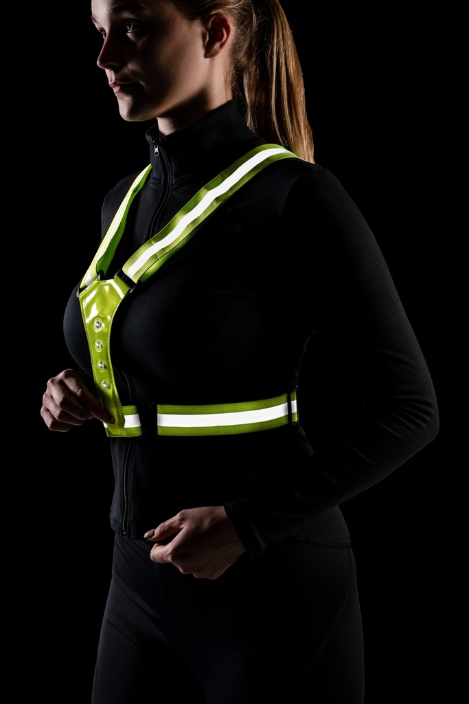 Gilet lumineux à LED HKM, vue 3