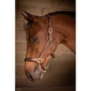 Licol cuir 3 mousquetons - PADDOCK - 13