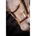 Licol cuir 3 mousquetons - PADDOCK - 18