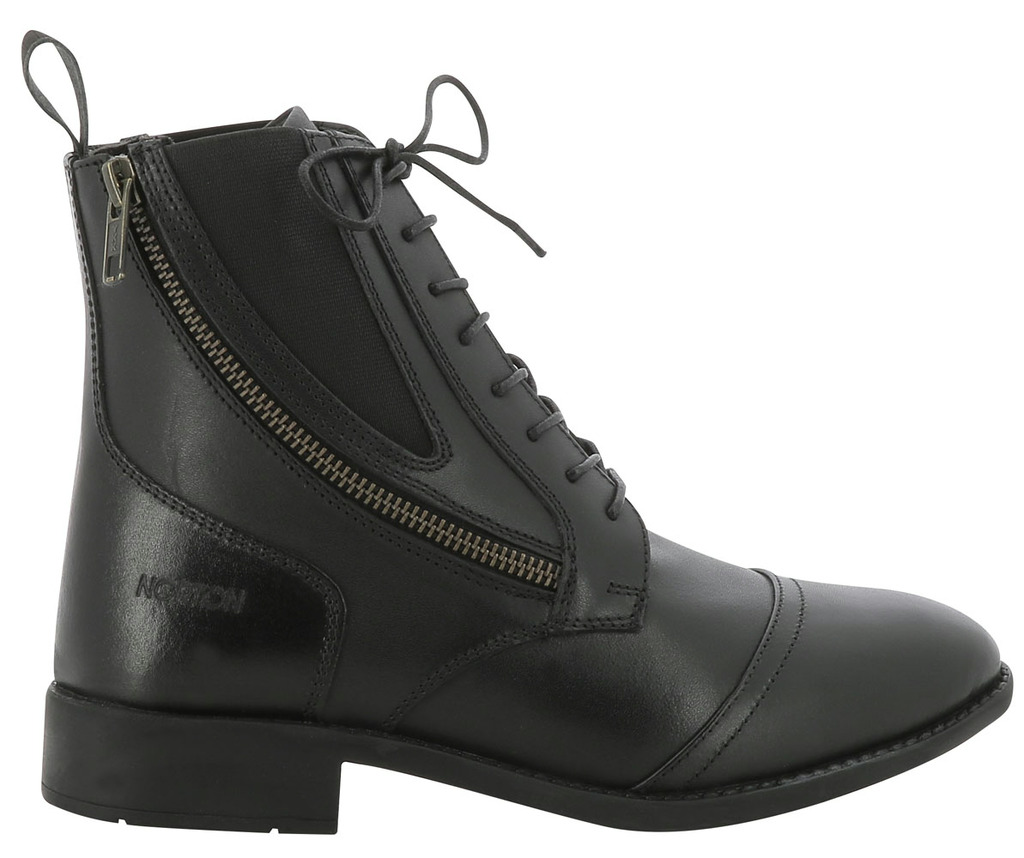 Boots NORTON "Metal" à zip et à lacets