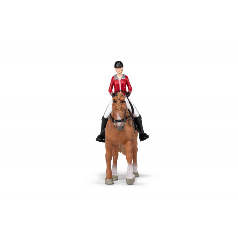 Cheval de promenade et sa cavalière PAPO - 5
