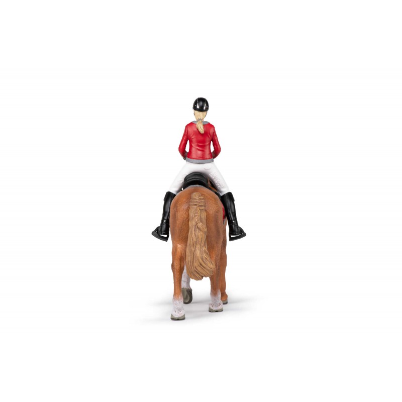 Cheval de promenade et sa cavalière PAPO - 6