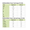 Mini-chaps RIDING WORLD - Kevin - 13