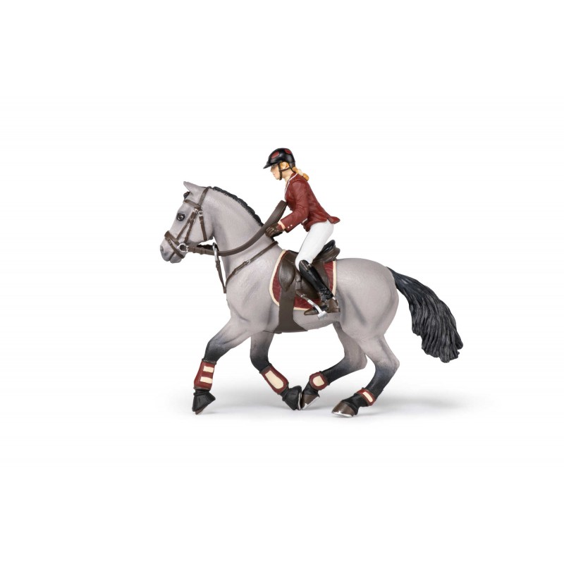 Cheval de concours et sa cavalière PAPO - 7