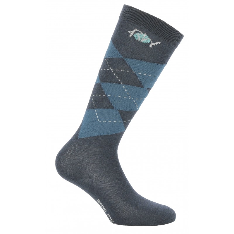 Chaussettes RIDING WORLD -Losange- - 2