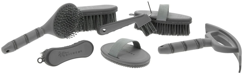 Brosse douce Je t'aime EQUITHÈME - Strass