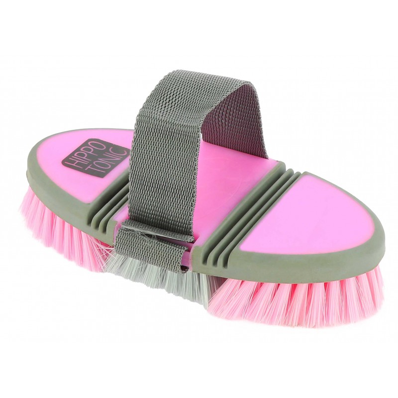 Brosse douce nylon HIPPOTONIC - Softgrip flexible - 2
