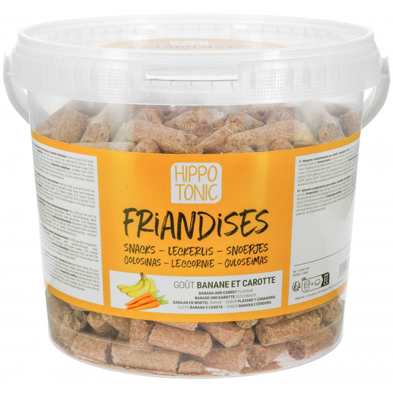 Friandises HIPPOTONIC, goût banane et carotte - 2