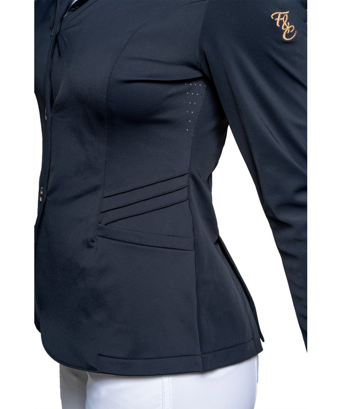 Veste de concours Flags&Cup Victoria fille - Marine 10 ans 2