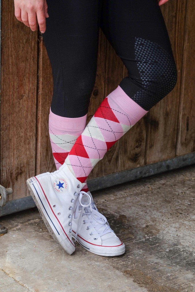 Chaussettes EQUITHÈME "Argyle"