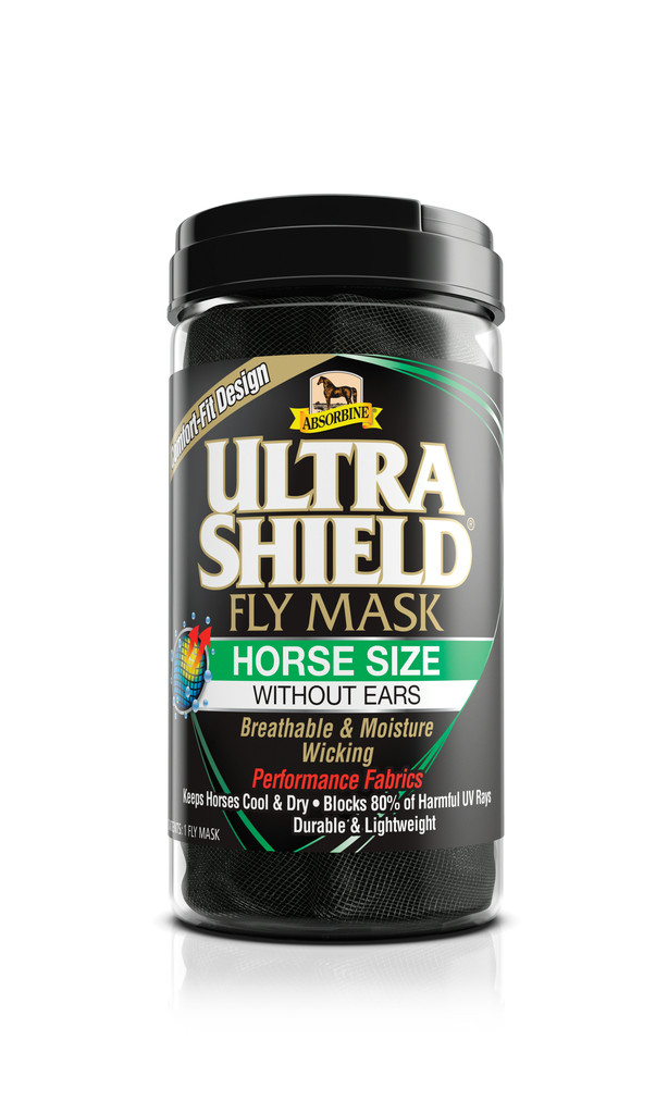 Masque anti-insectes "Ultrashield Flymask", sans oreilles