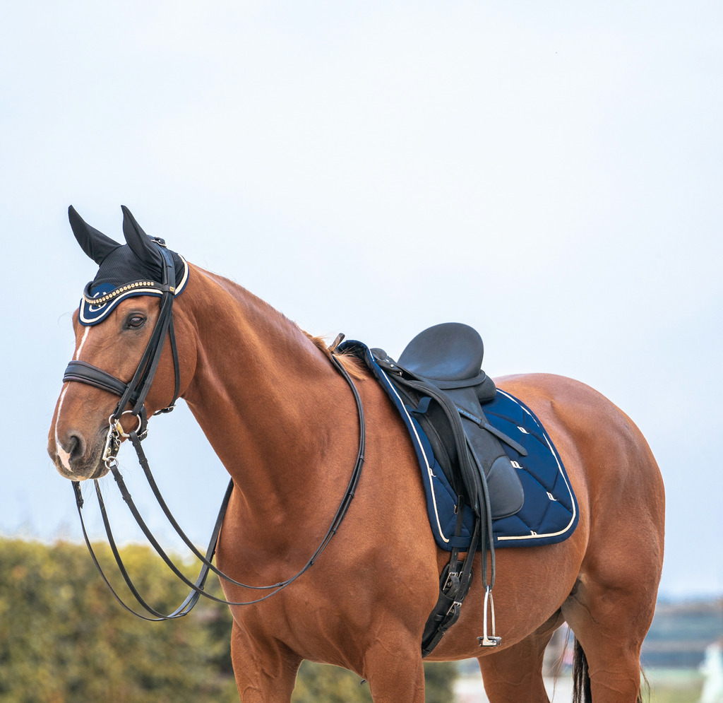 Bonnet chasse-mouches BACK ON TRACK® "Night Collection"