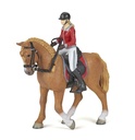 Cheval de promenade et sa cavalière PAPO