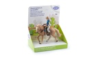 Cheval western et sa cavalière PAPO