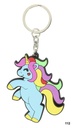 Porte-clés EQUI-KIDS "Licorne" en silicone