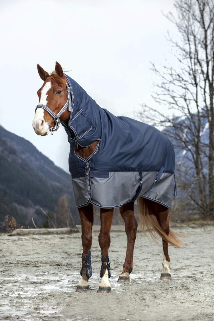 Couverture EQUITHÈME "TYREX 600 D", 350g, Combo